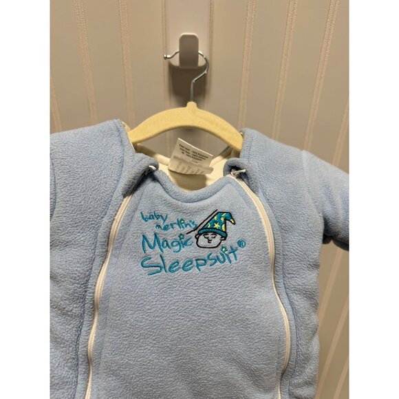 Baby Merlin Blue Magic Sleepsuit Infant Size S 3-6mo 12-18lbs - Picture 2 of 6